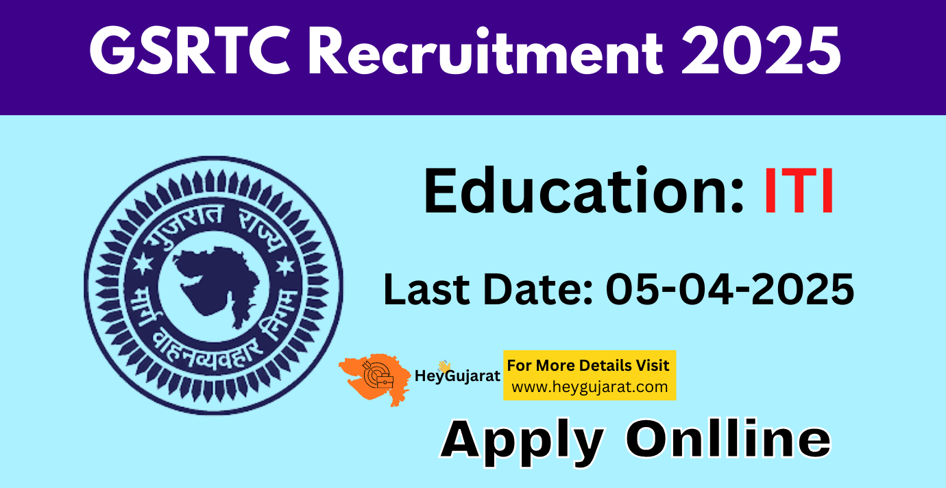 GSRTC Rajkot ITI Apprenticeship 2025: Apply for Training Posts